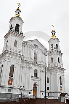 Building piously-uspenskoj church in Vitebsk photo