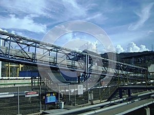 Building of PLTU Paiton in East Java Indonesia