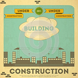 Building poster design photo