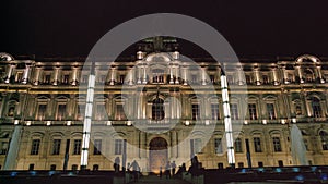 The building Prefecture of Marseille in France