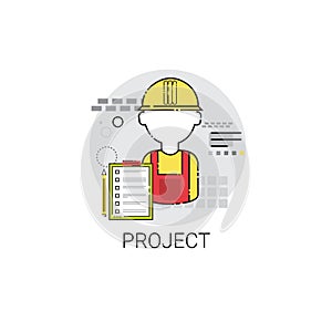 Building Project Construction Engineering Icon