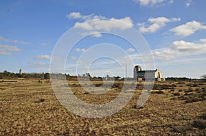 Building A of Radio Kootwijk in De Veluwe Heath Land, The Netherlands