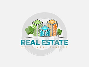 Building Real Estate Logo design