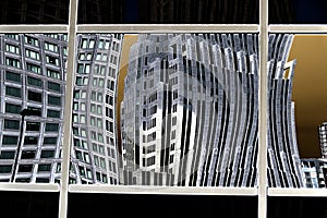 Building reflection on