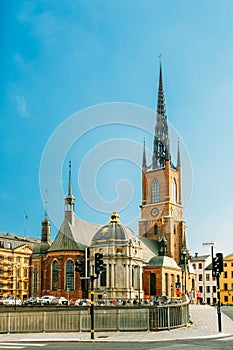 Building Of Riddarholm Kyrka Riddarholm Church In photo