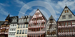 Building at Romer Platz in Frankfurt photo