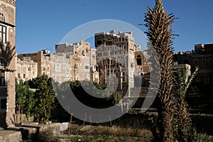 Building in Sanaa, Yemen