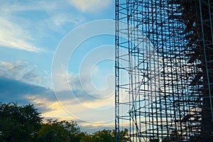 Building scaffolding