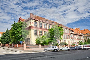 Building of Secondary vocational school on the Cintorinska ulica street in Nitra