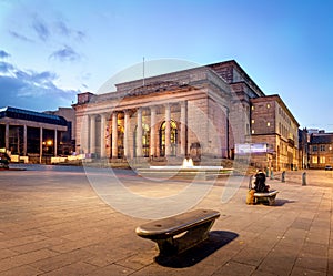 Building of Sheffield city Hall, UK photo