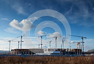 Building site of the Baltic Arena