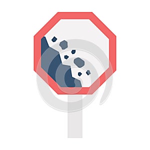 Building site  Flat vector icon which can easily modify or edit