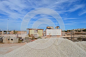 A Building Site In Spain - House Construction Homes Built Builders Yard