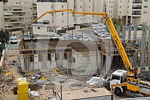 Building Site of a Synagogue in Ramot Gimel area  Beer Sheva Israel