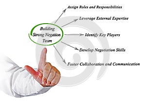 Building a Strong Negation Team