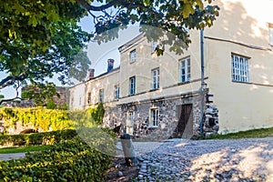 Building at Suomenlinna Sveaborg , sea fortress island in Helsinki, Finla