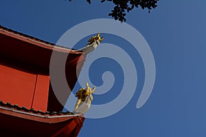 A building of Taoist temples in China