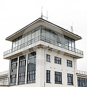 Building top isolated on white background