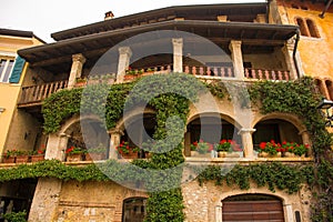 Building in Torri del Benaco, North East Italy