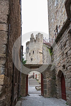 Building in the town of Carcassonne