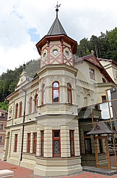 Building in town Trencianske Teplice