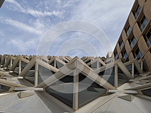 Building triangular windows photo