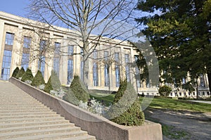 Building in Trocadero gardens