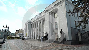 Building of the Ukrainian Parliament in Kyiv - Verkhovna Rada