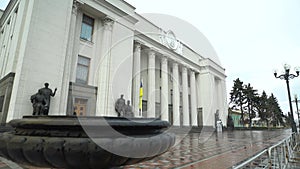 Building of the Ukrainian Parliament in Kyiv - Verkhovna Rada