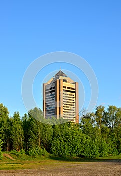 Building of the Ukrainian Television Center in Kiev