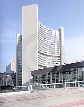 Building of the UN in Vienna Austria photo