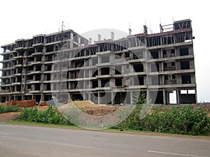 Building Under Construction -Front view