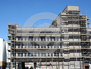 Building under restoration