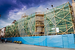 Building under restoration