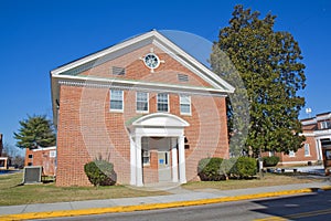 Building on a university campus