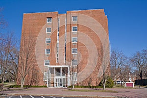 Building on a university campus photo