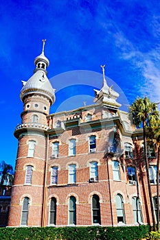 the Building of University of Tampa, a medium-sized private university offering more than 200 programs of study, located at Tampa