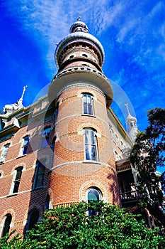 the Building of University of Tampa, a medium-sized private university offering more than 200 programs of study, located at Tampa