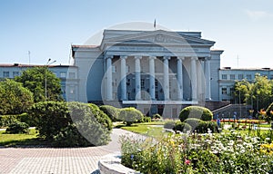 Building of university in Yekaterinburg