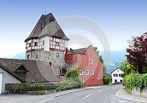 Building in Vaduz, Liechtenstein