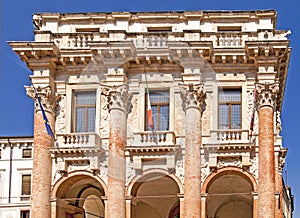 Building in Vicenza, Italy photo