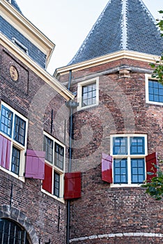 Building of Waag, Weigh house, Amsterdam, Netherlands