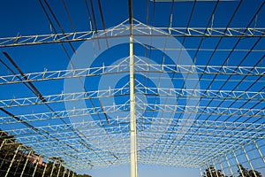 Building Warehouse Steel Frame