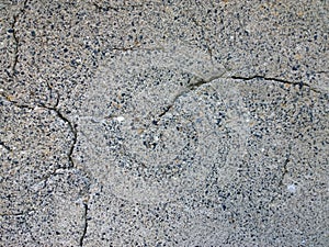 The building was black sand wall