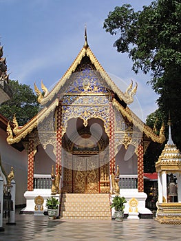 Building in Wat Phrathat, Doi Suthep