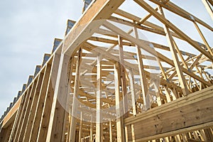 Building wood framing