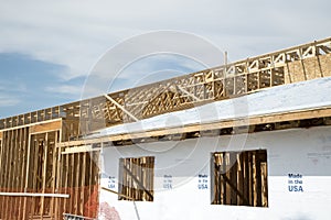 Building wood framing