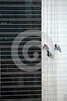 Building workers