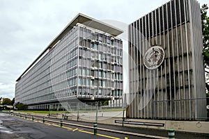 Building of the World Health Organization & x28;WHO& x29; in Geneva, Switzerland