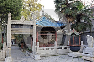 Building in xian huajue lane great mosque, adobe rgb